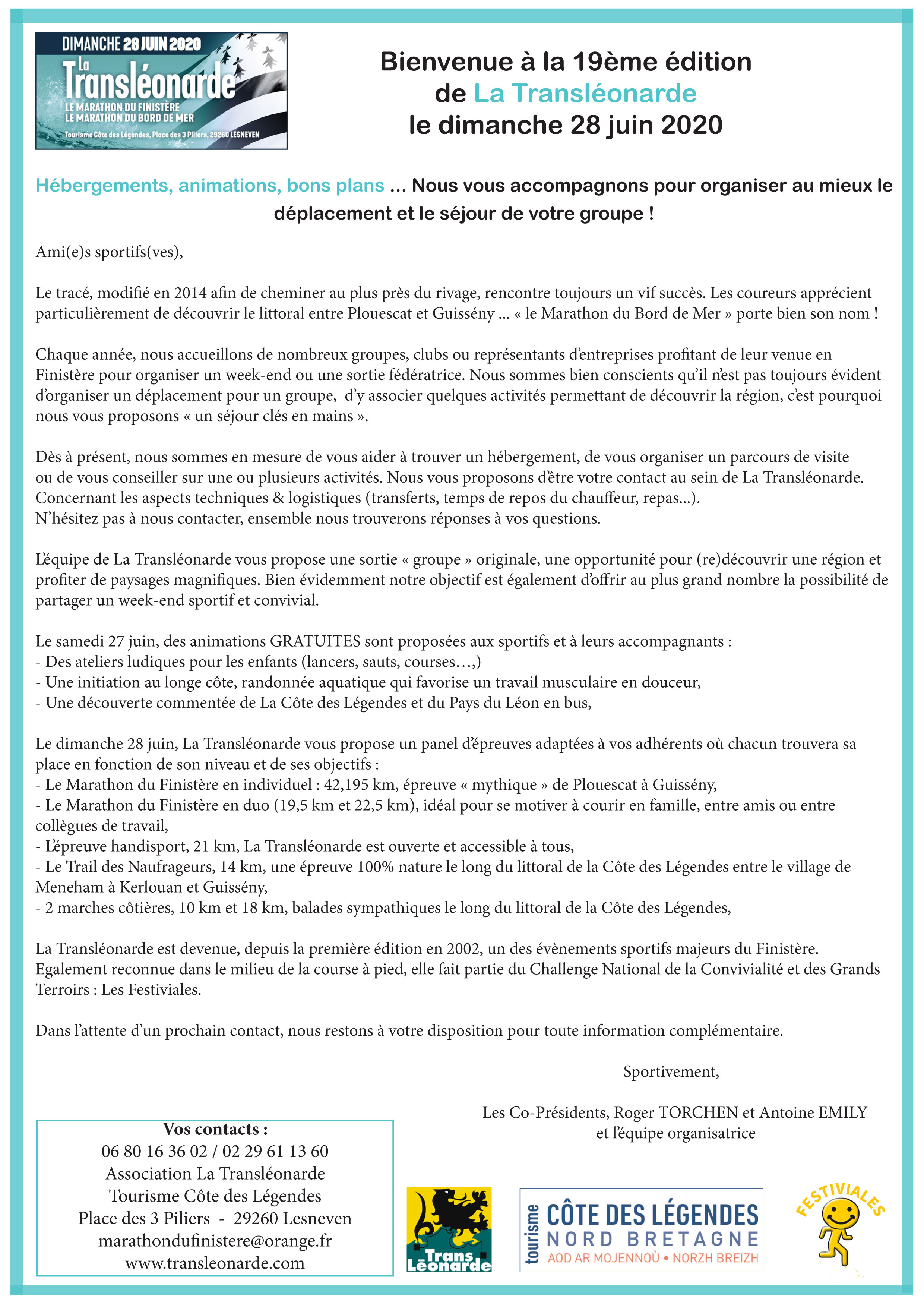 Marathon Du Finistere La Transleonarde Marathon De Bretagne